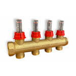 Colector de ida para piso radiante