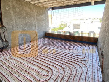 Calefacción club La Loma, San Luis Potosí